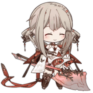 An image of the character Chishui Moth Tea from the mobile gacha game Food Fantasy.